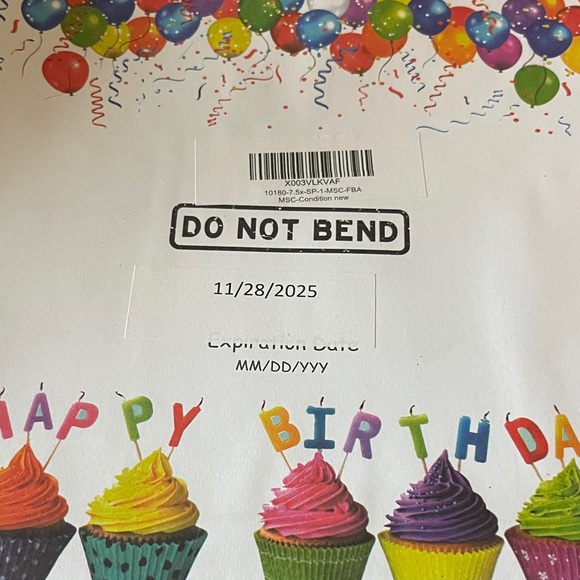 Hello Kitty Birthday Cake Topper Sticker - Picture 2 of 2